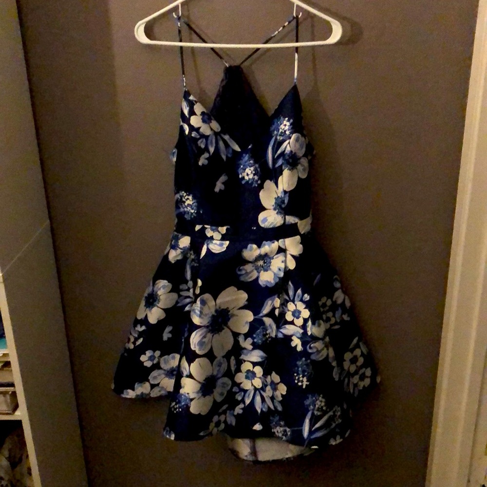 B. Darlin navy blue dress